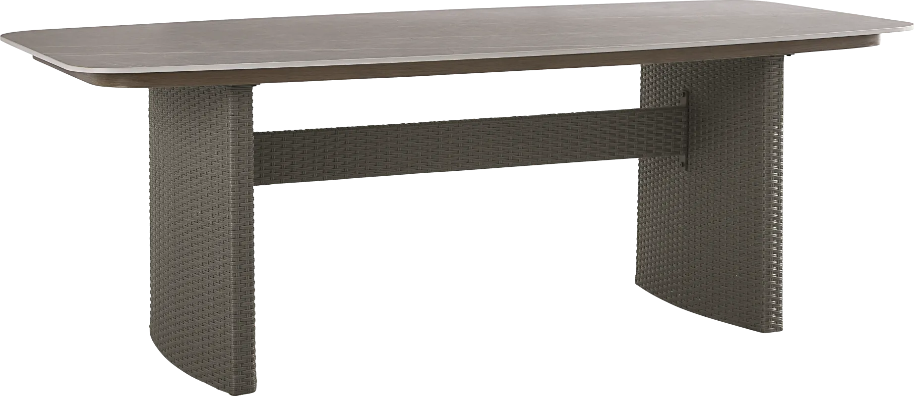 Point Reyes Brown Outdoor Dining Table