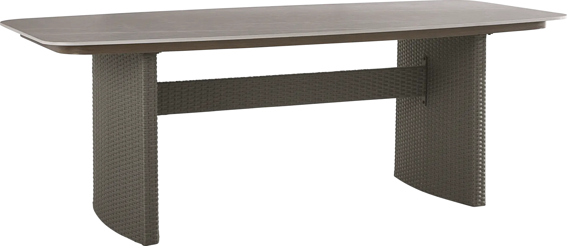 Point Reyes Brown Outdoor Dining Table