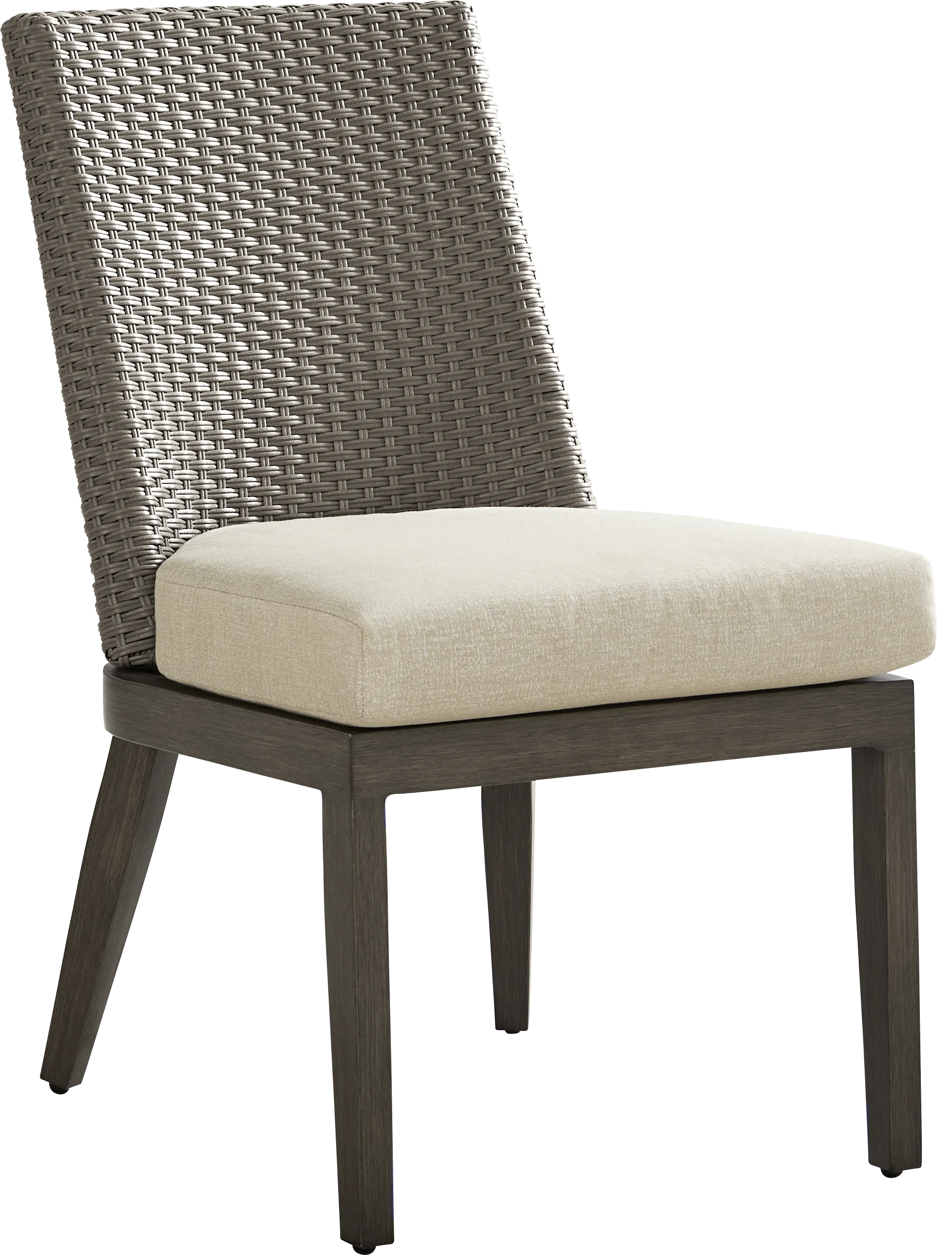 Point Reyes Brown Outdoor Side Chair - Image 2