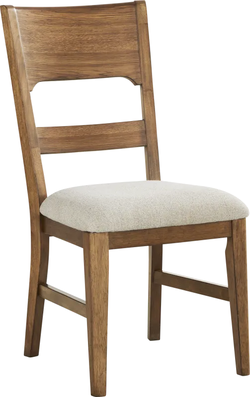 Holden Brown Panel Back Side Chair