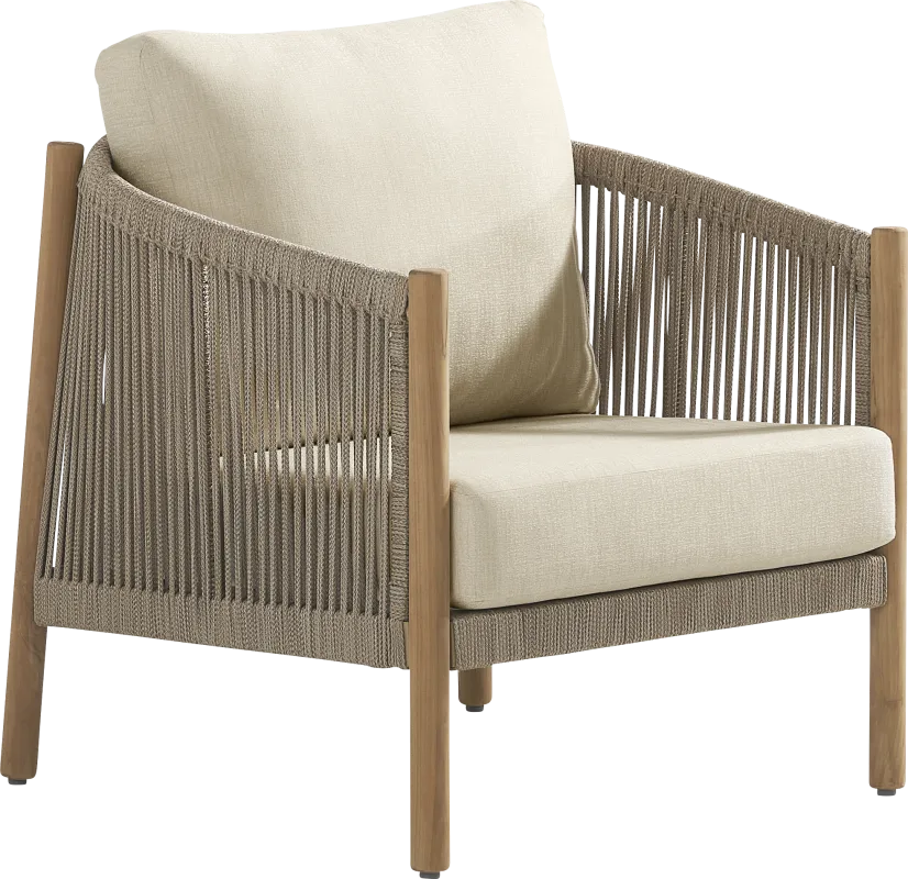 Koda Beige Outdoor Club Chair