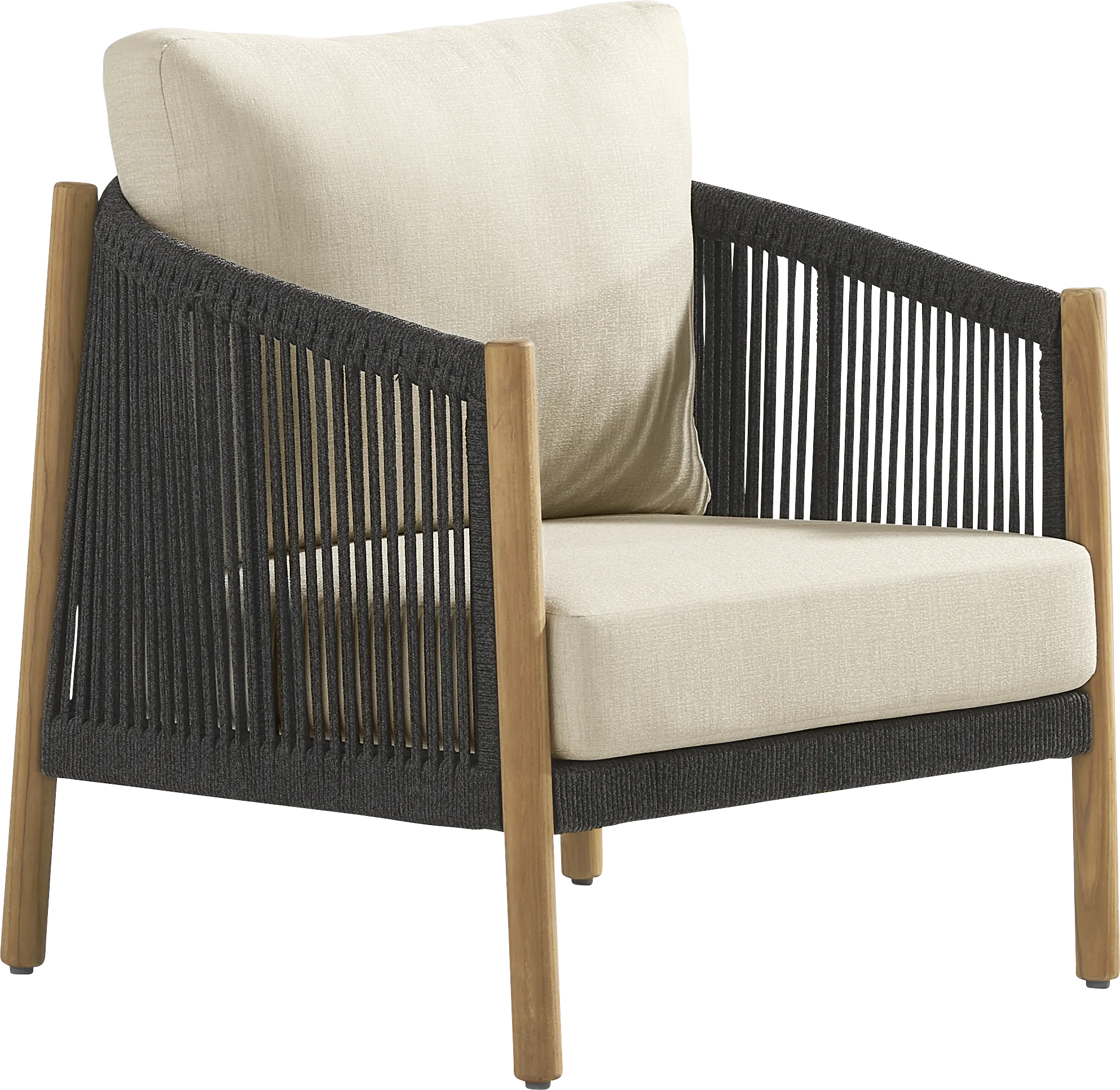 Koda Charcoal 3 Pc Outdoor Chat Set - Thumbnail - Image 2