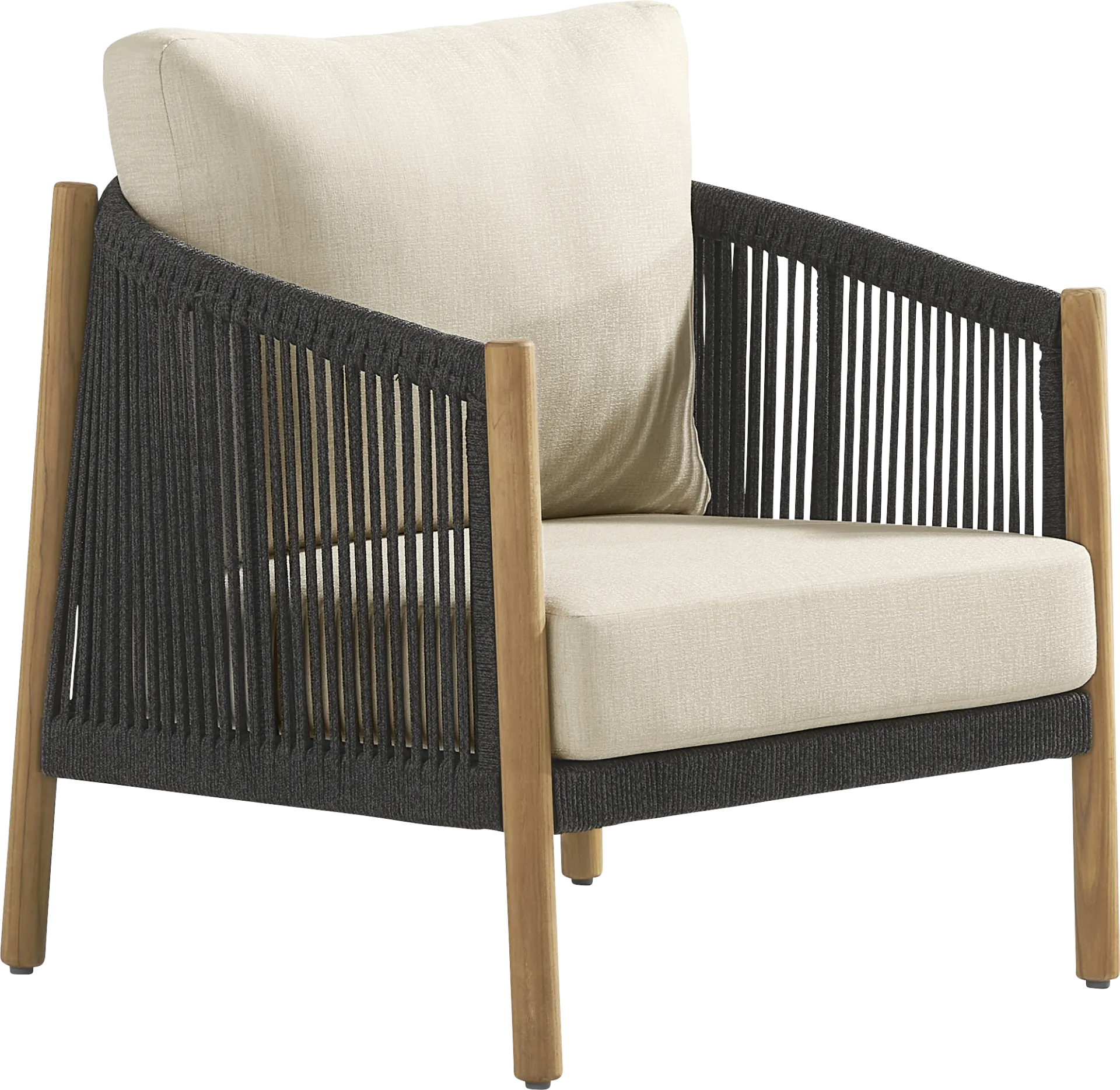 Koda Charcoal 4 Pc Outdoor Seating Set - Image 7