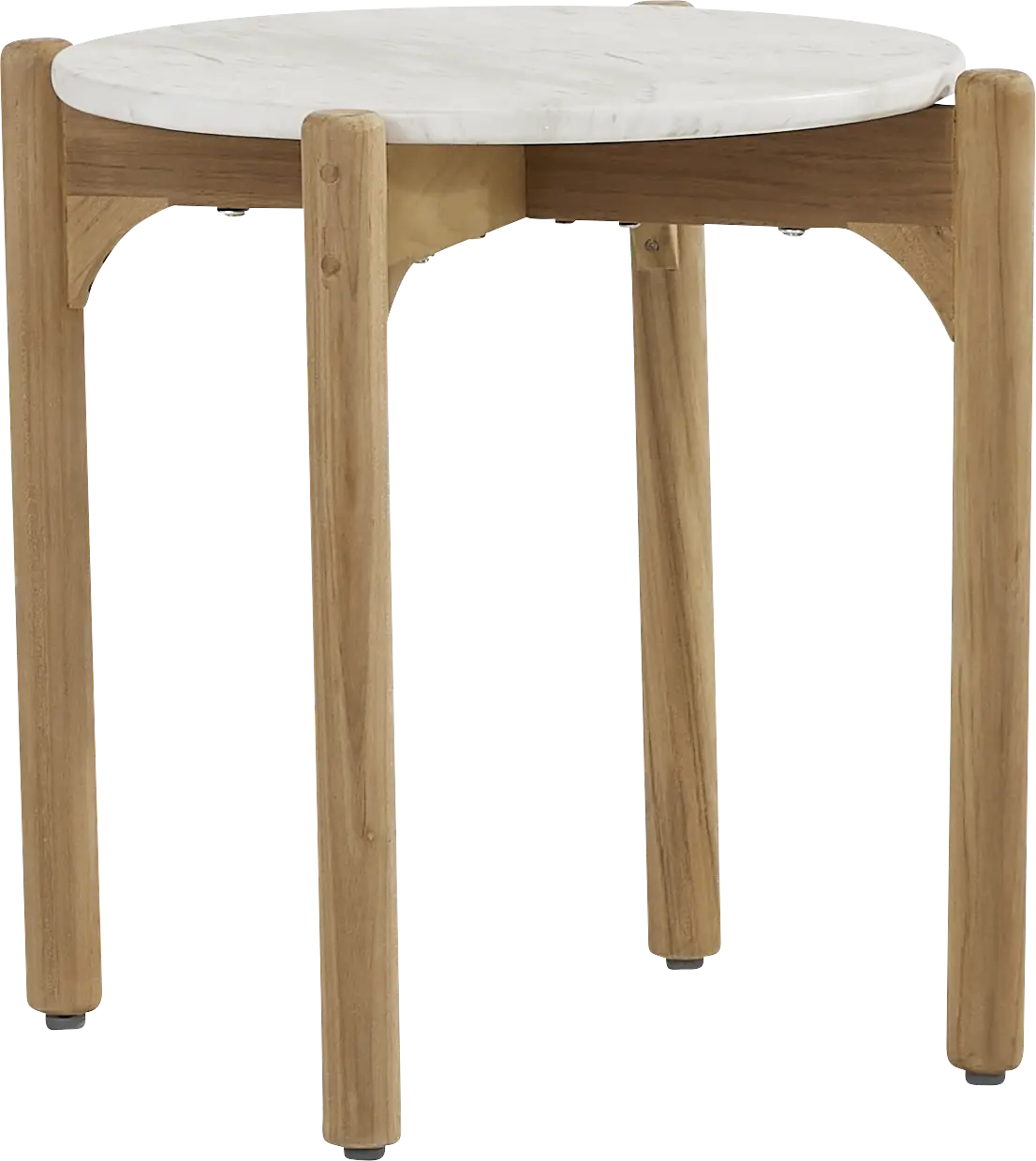 Koda White End Table