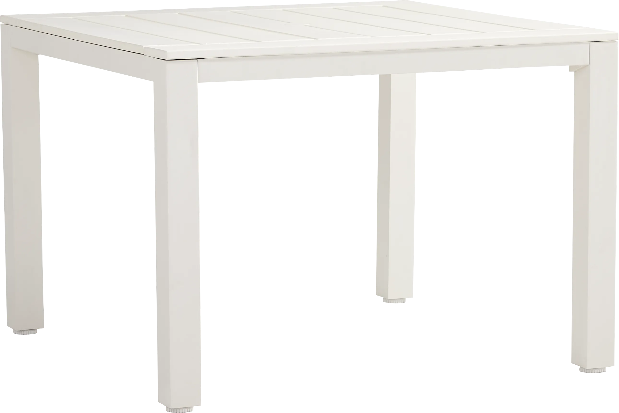 Eastlake White 42 in. Outdoor Dining Table - Thumbnail - Image 1