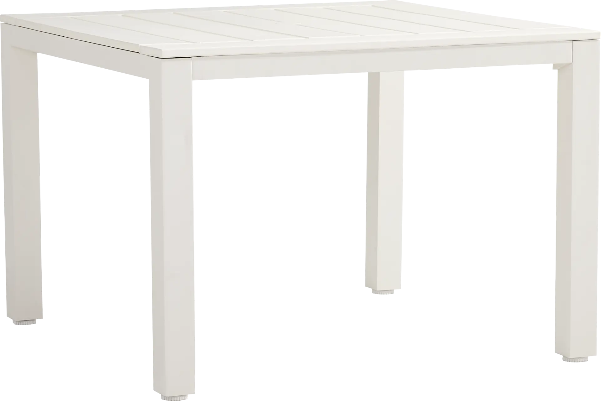 Eastlake White 42 in. Outdoor Dining Table