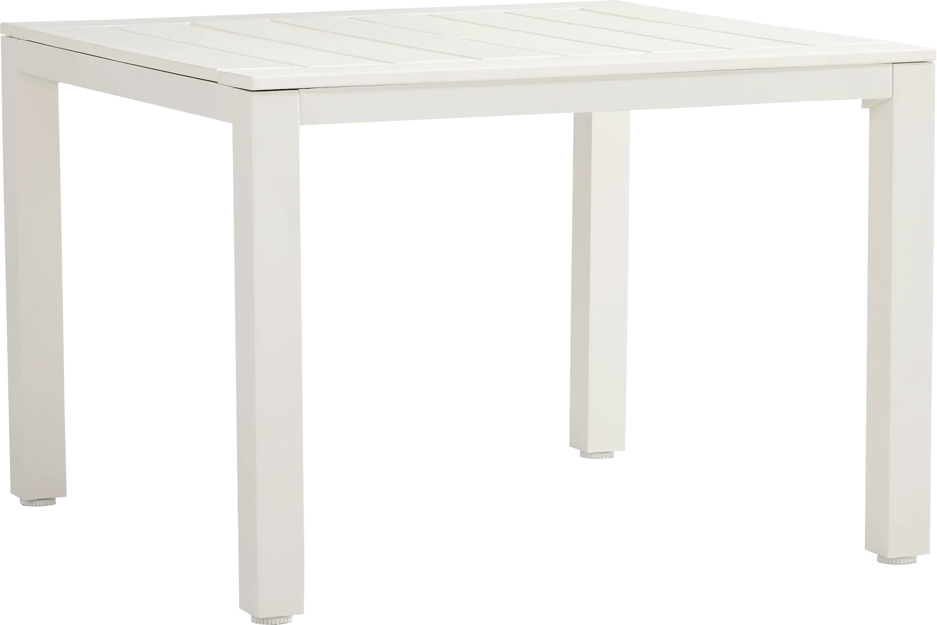 Eastlake White 42 in. Outdoor Dining Table - Image 1
