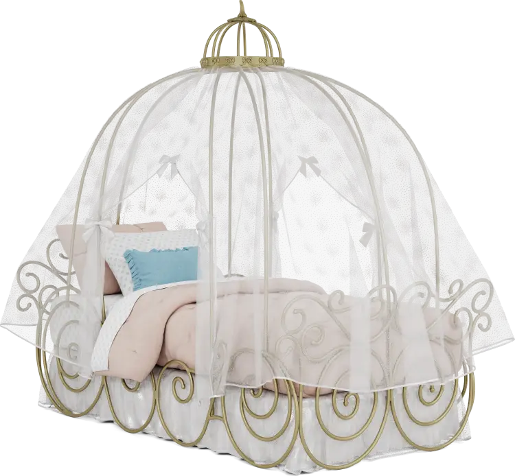 twin carriage bed