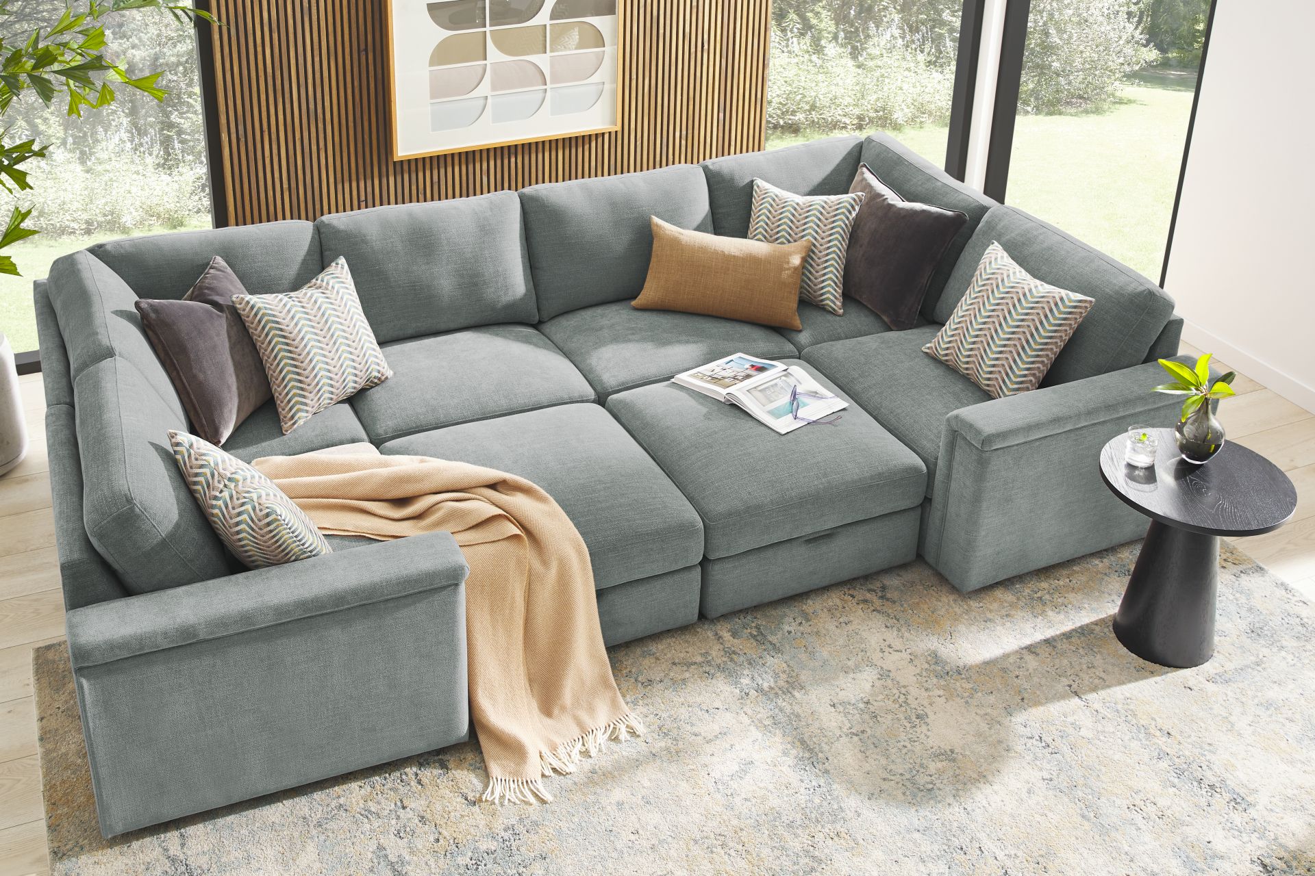 Blue 8 Pc Tempo Modular - Image 2