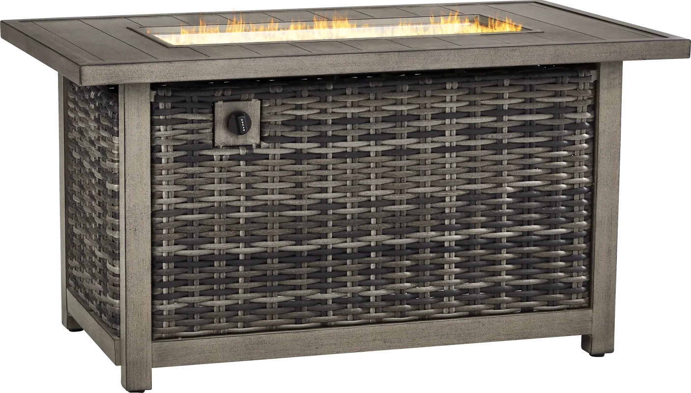 Montecello Gray Outdoor Fire Pit