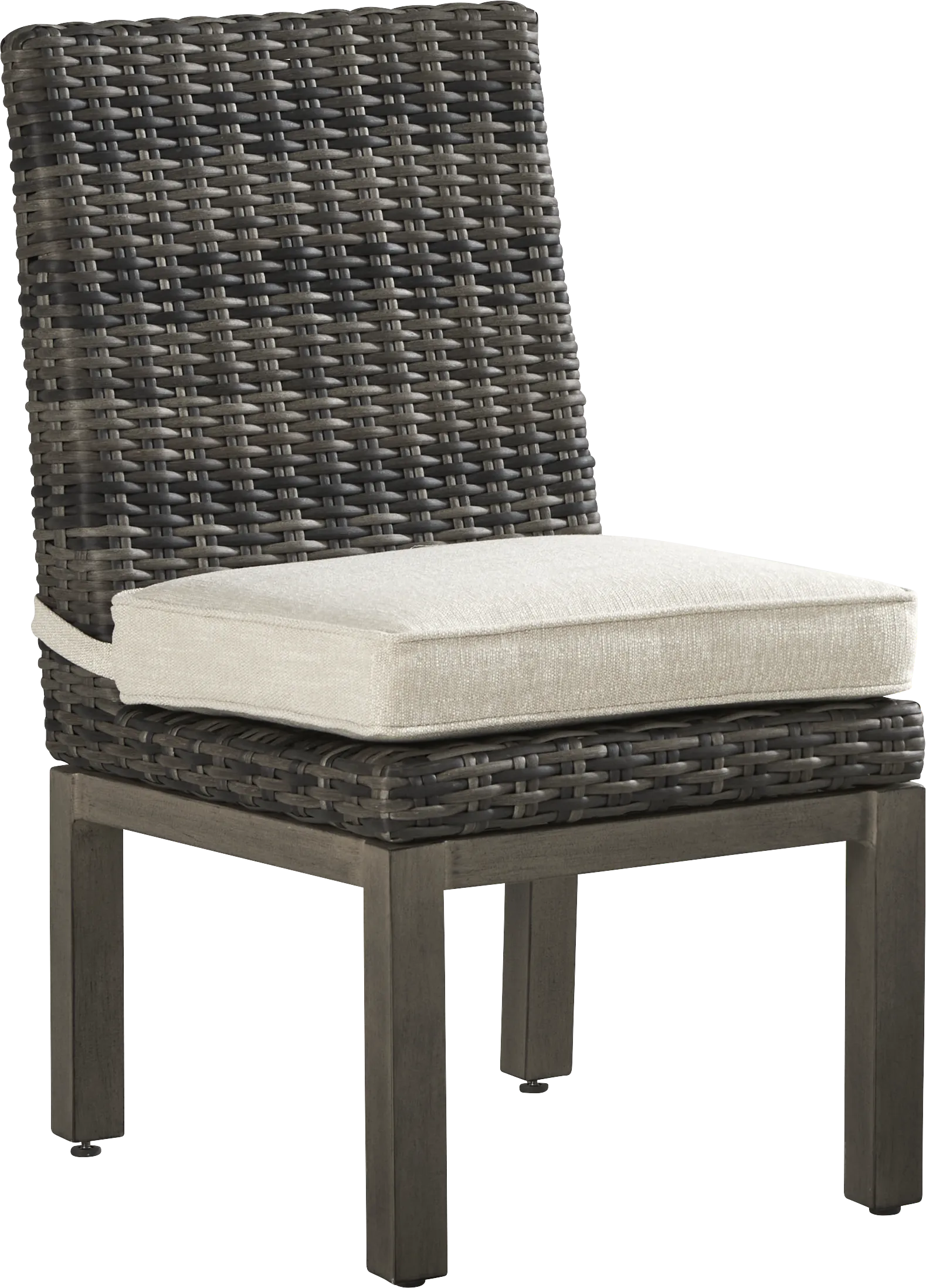 Montecello Gray 5 Pc Outdoor Dining Set with Twine Cushions - Image 4