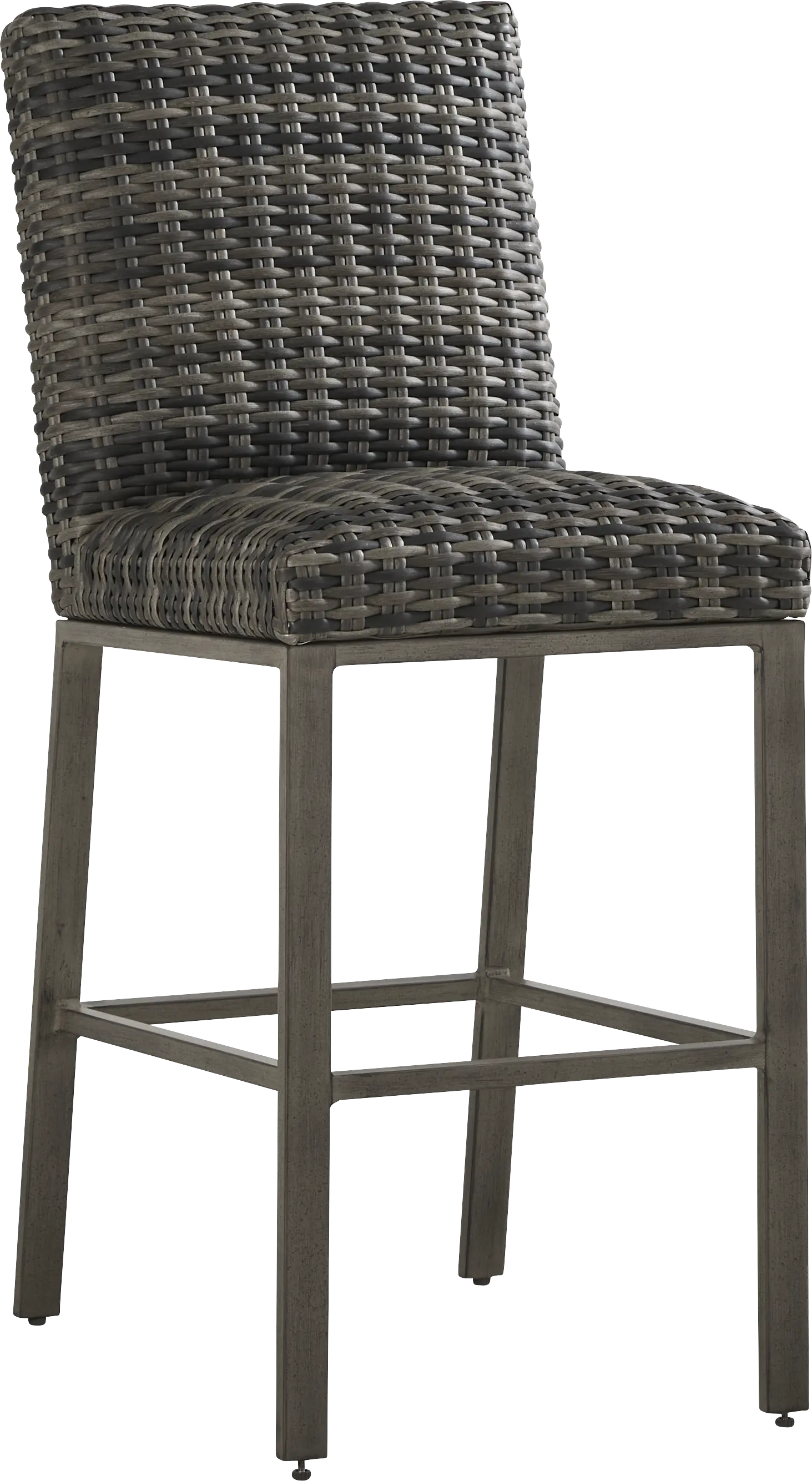 Montecello Gray Outdoor Barstool