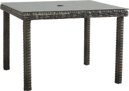 42 in. square dining table