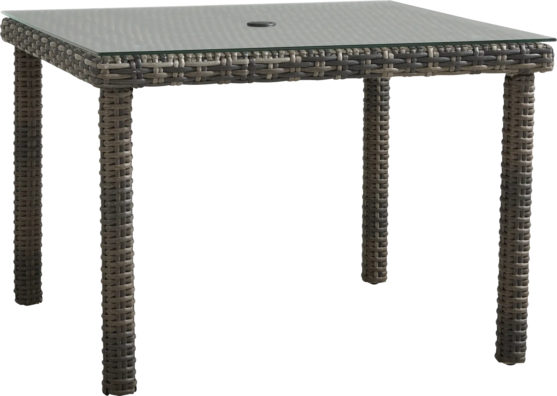 Montecello Gray Outdoor 42 in. Square Dining Table