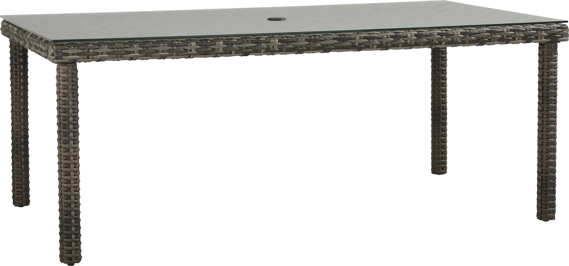Montecello Gray Outdoor 42 x 76 Dining Table