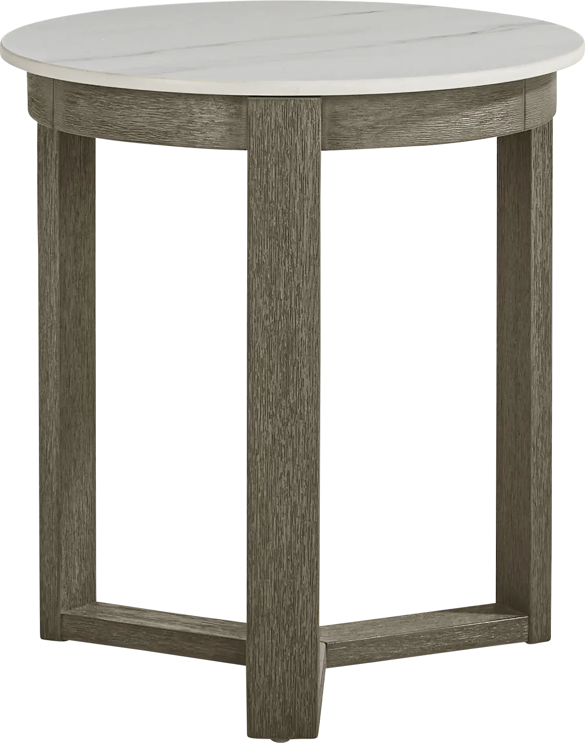Montecello Gray Outdoor End Table