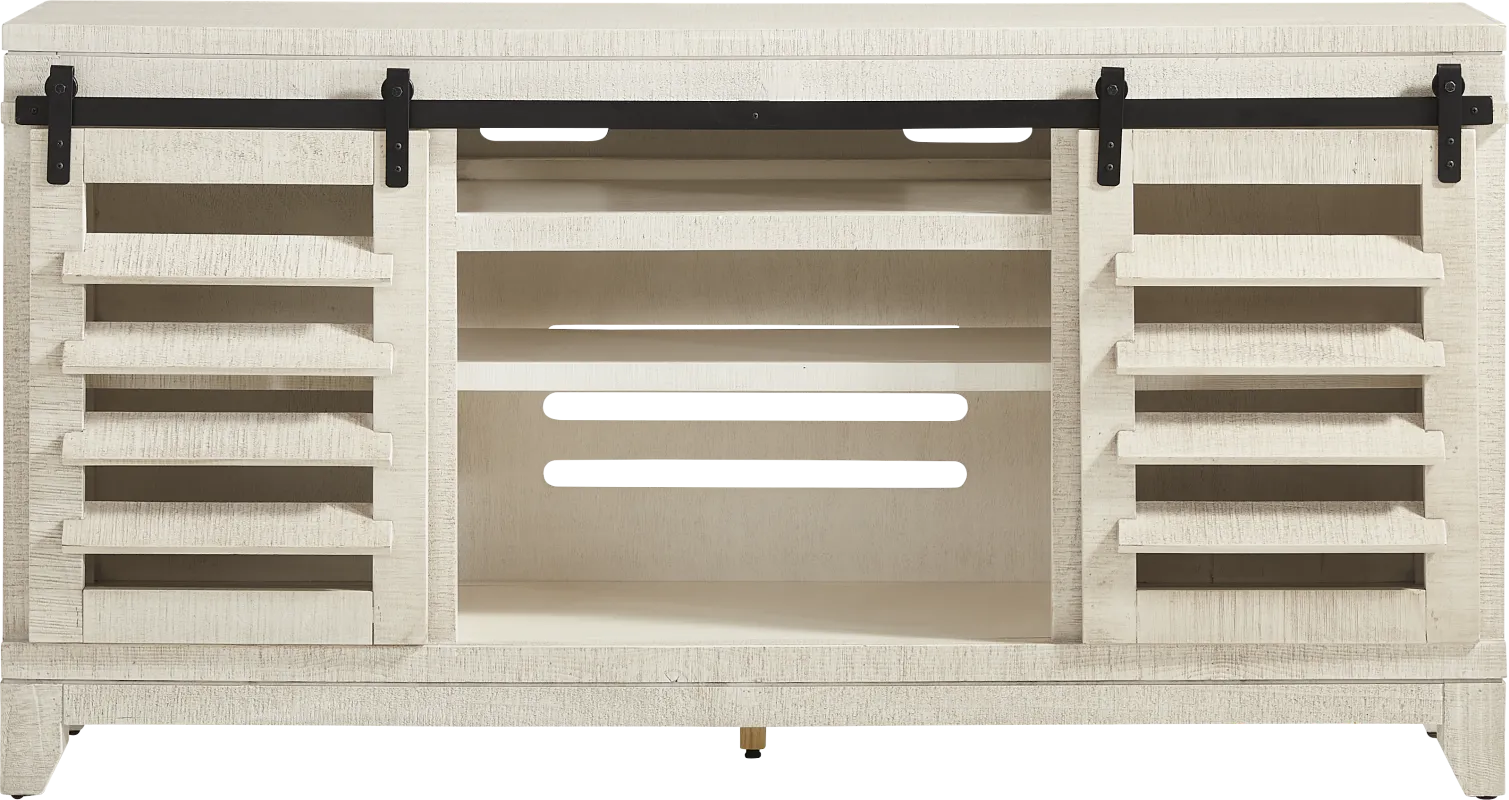 Canoe Creek White 66 in. Console