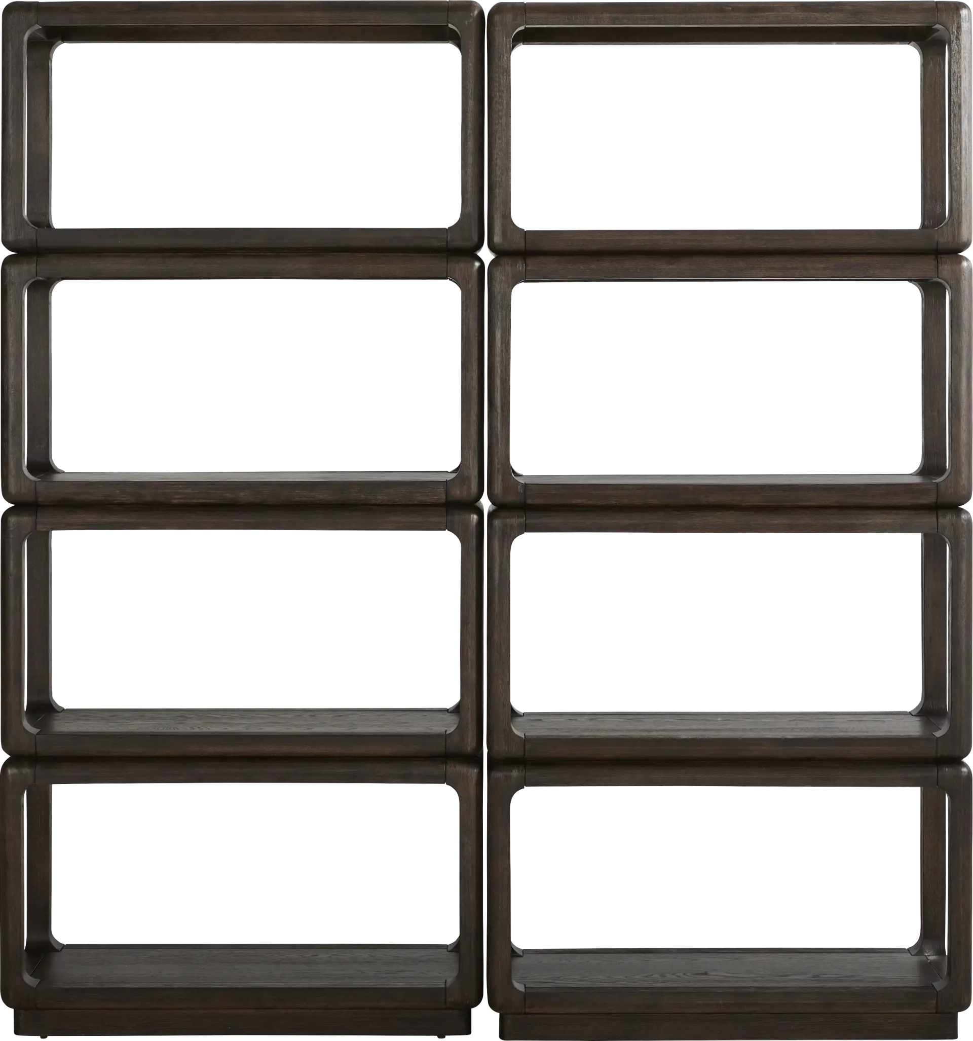 Eaglebrooke Brown 2 Pc Bookcase Set