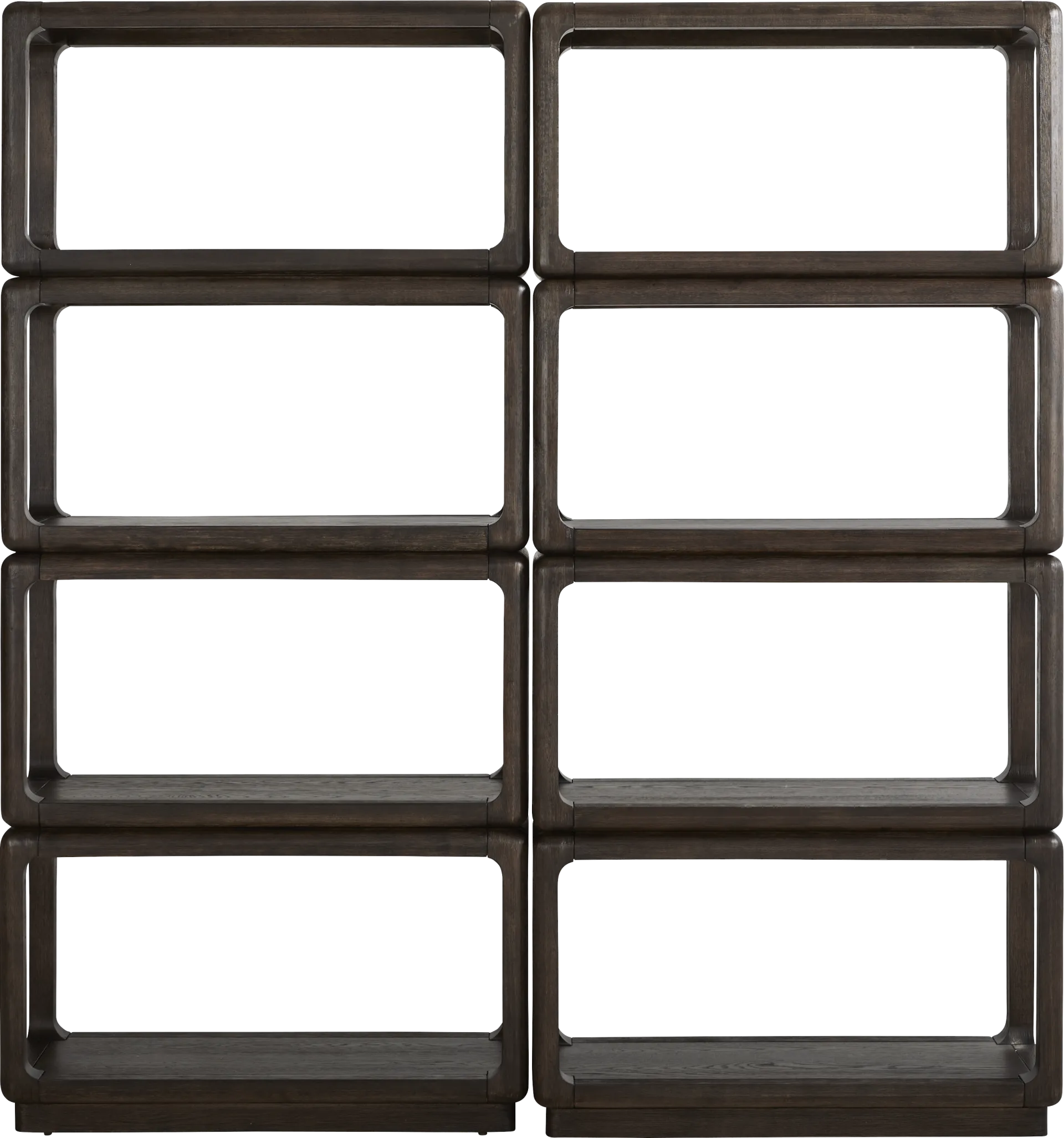 Eaglebrooke Brown 2 Pc Bookcase Set - Image 1