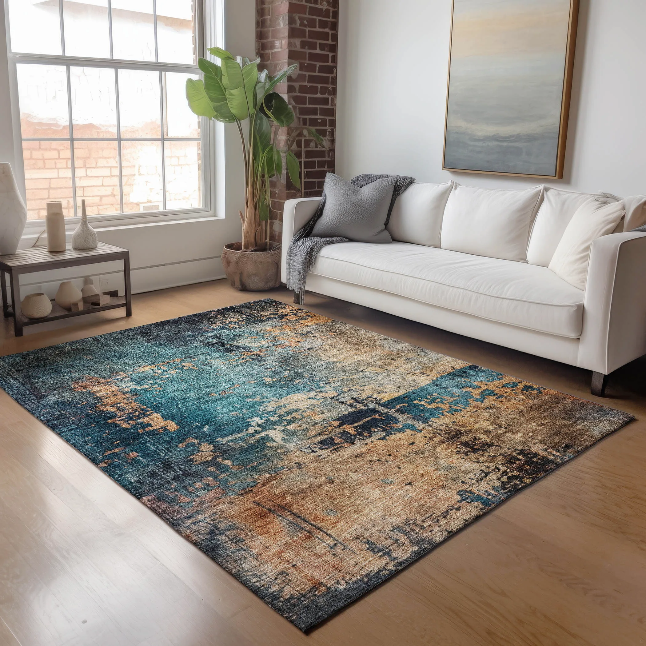 Softy Nevada Multi 8' x 10' Rug - Thumbnail - Image 2