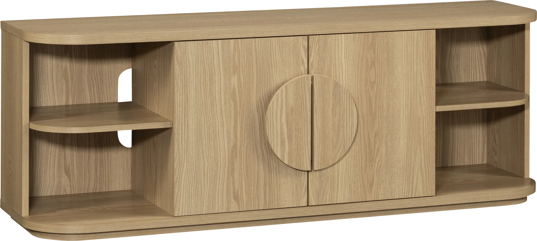 Icedale Brown 60 in. Console - Thumbnail - Image 1