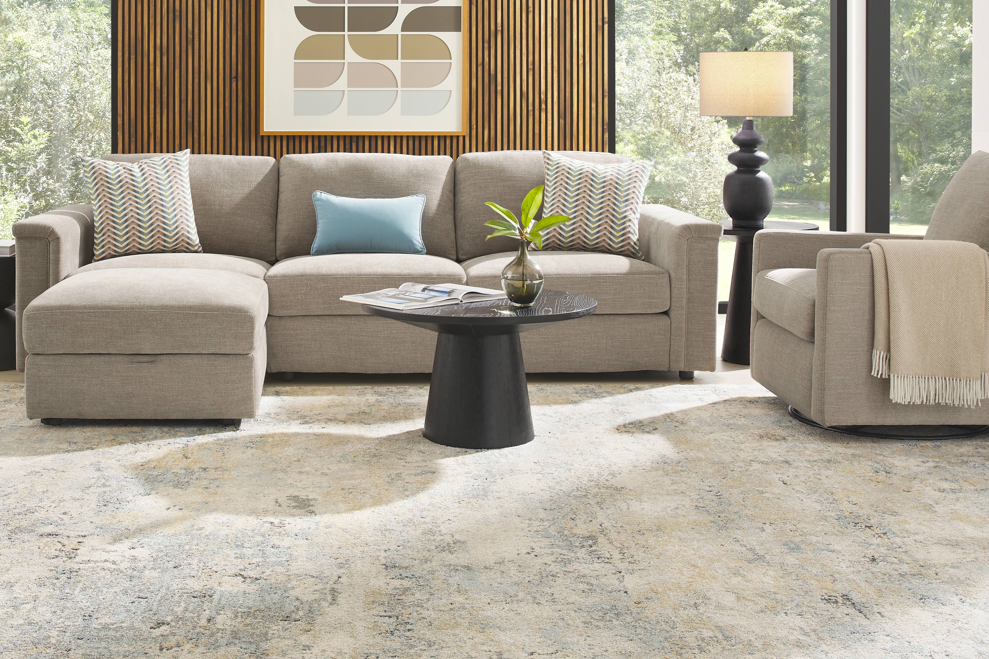 Beige 4 Pc Tempo Modular - Thumbnail - Image 2