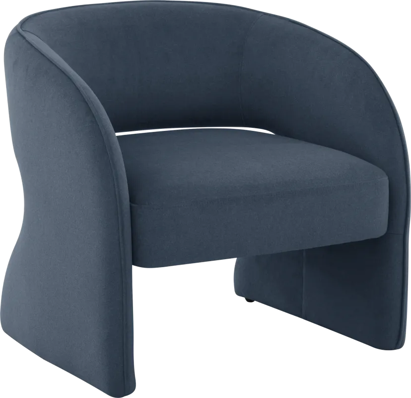 Covella Blue Accent Chair