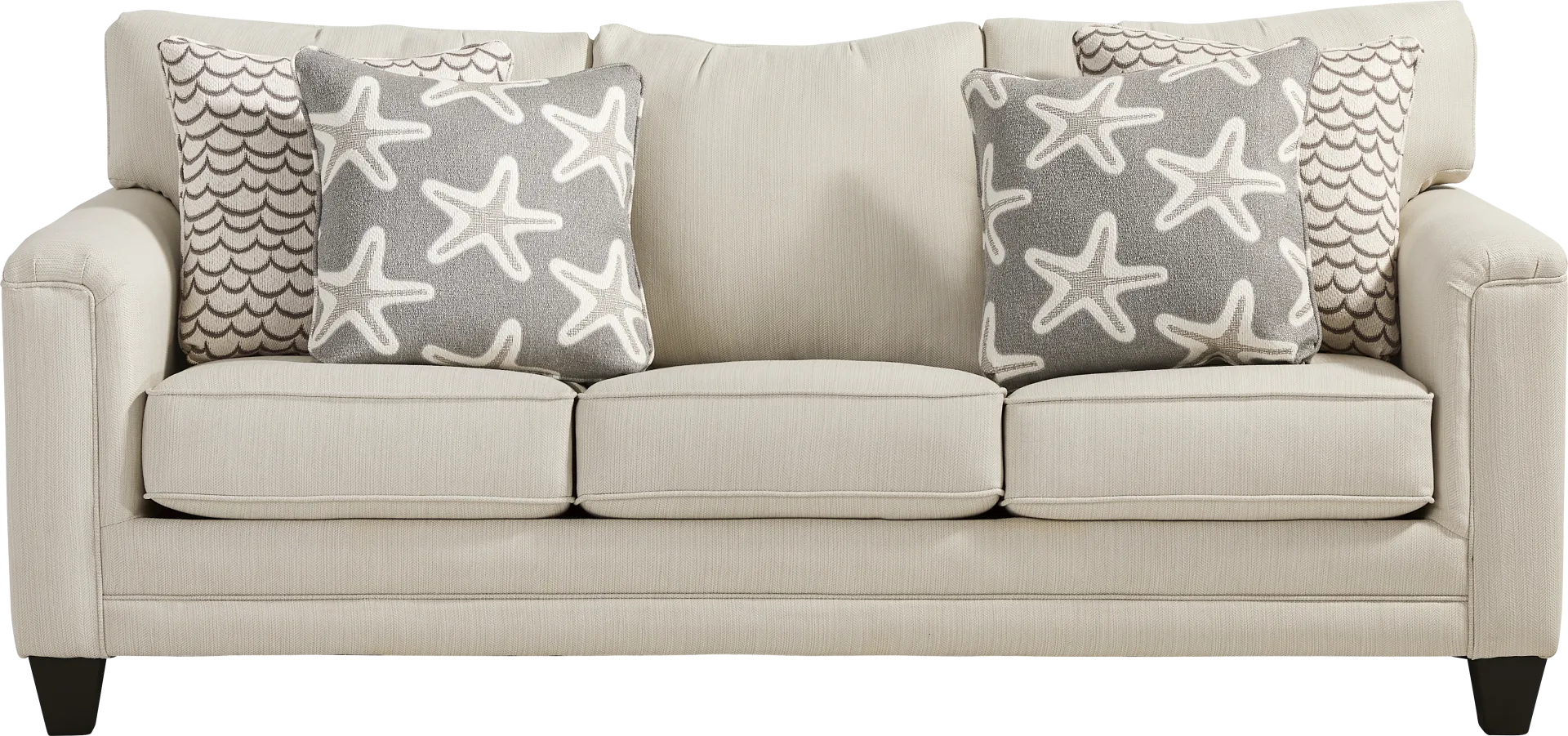 Brightwater Beige 7 Pc Living Room with Sleeper Sofa - Image 2