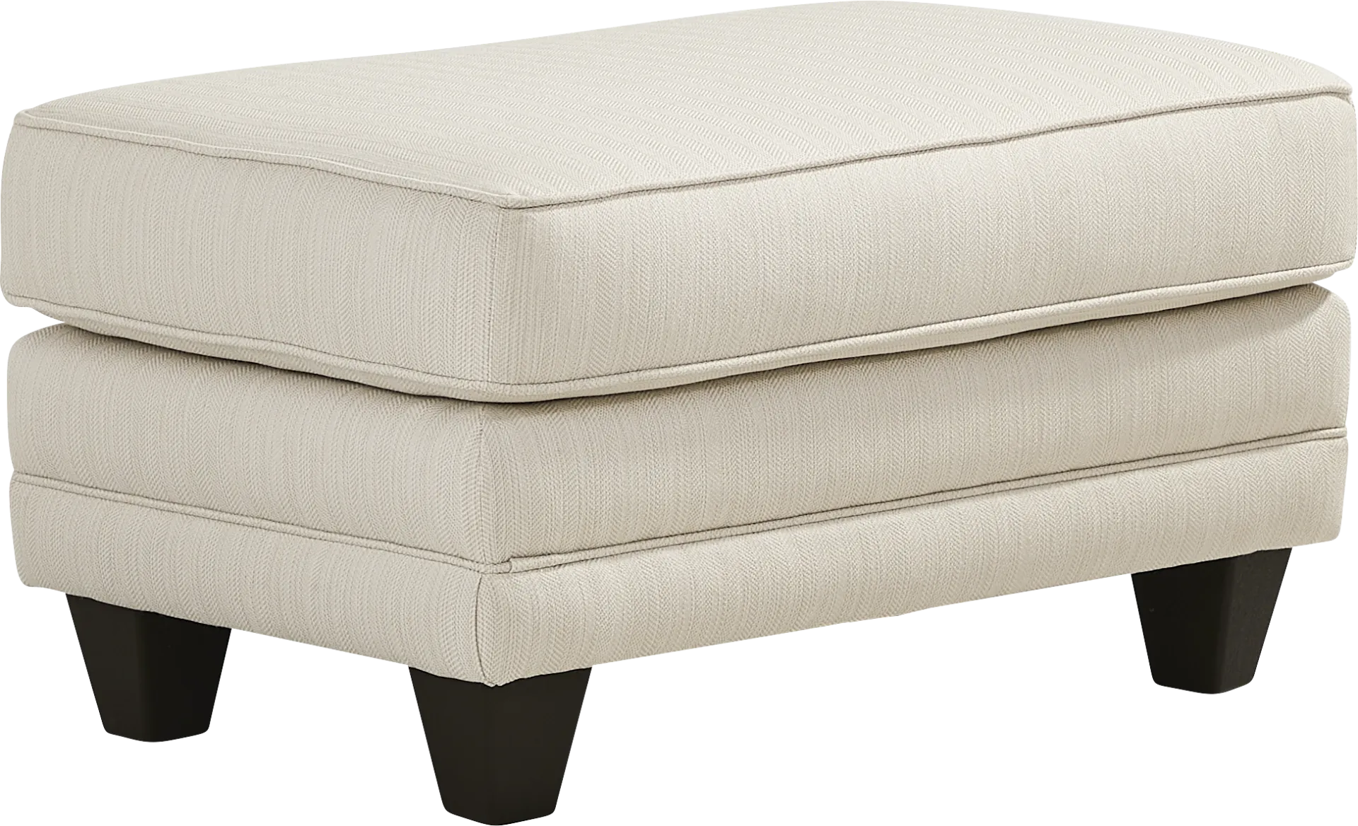 Brightwater Beige Ottoman - Image 1