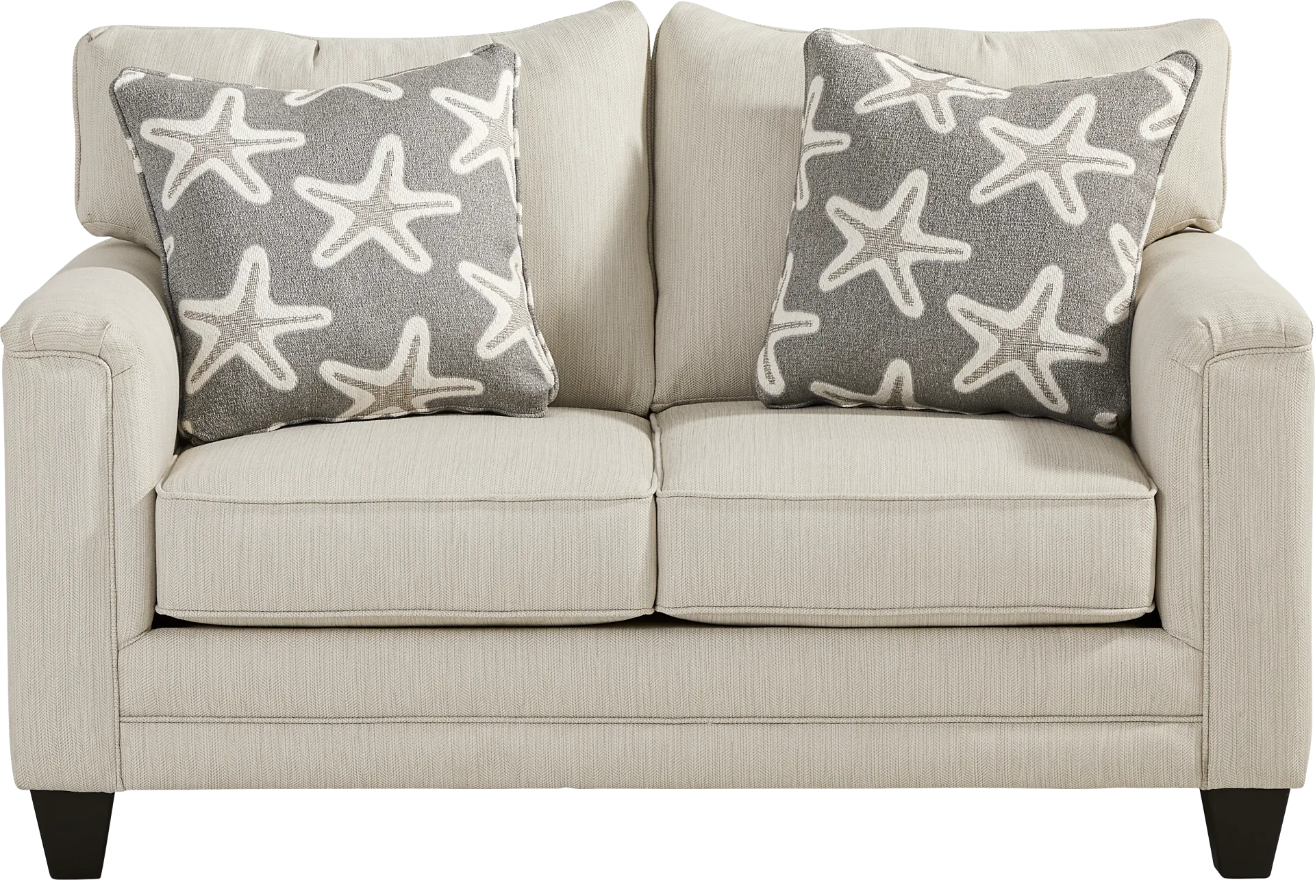 Brightwater Beige 7 Pc Living Room with Gel Foam Sleeper Sofa - Image 7