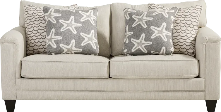 Brightwater Beige Gel-Foam Apartment Sleeper Sofa