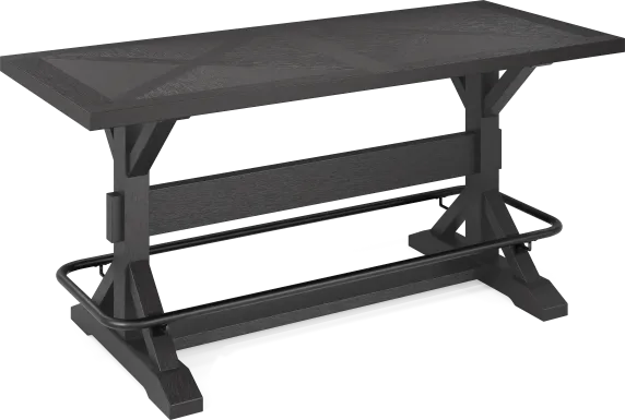 Creston Point Black 2 Pc Counter Height Dining Table