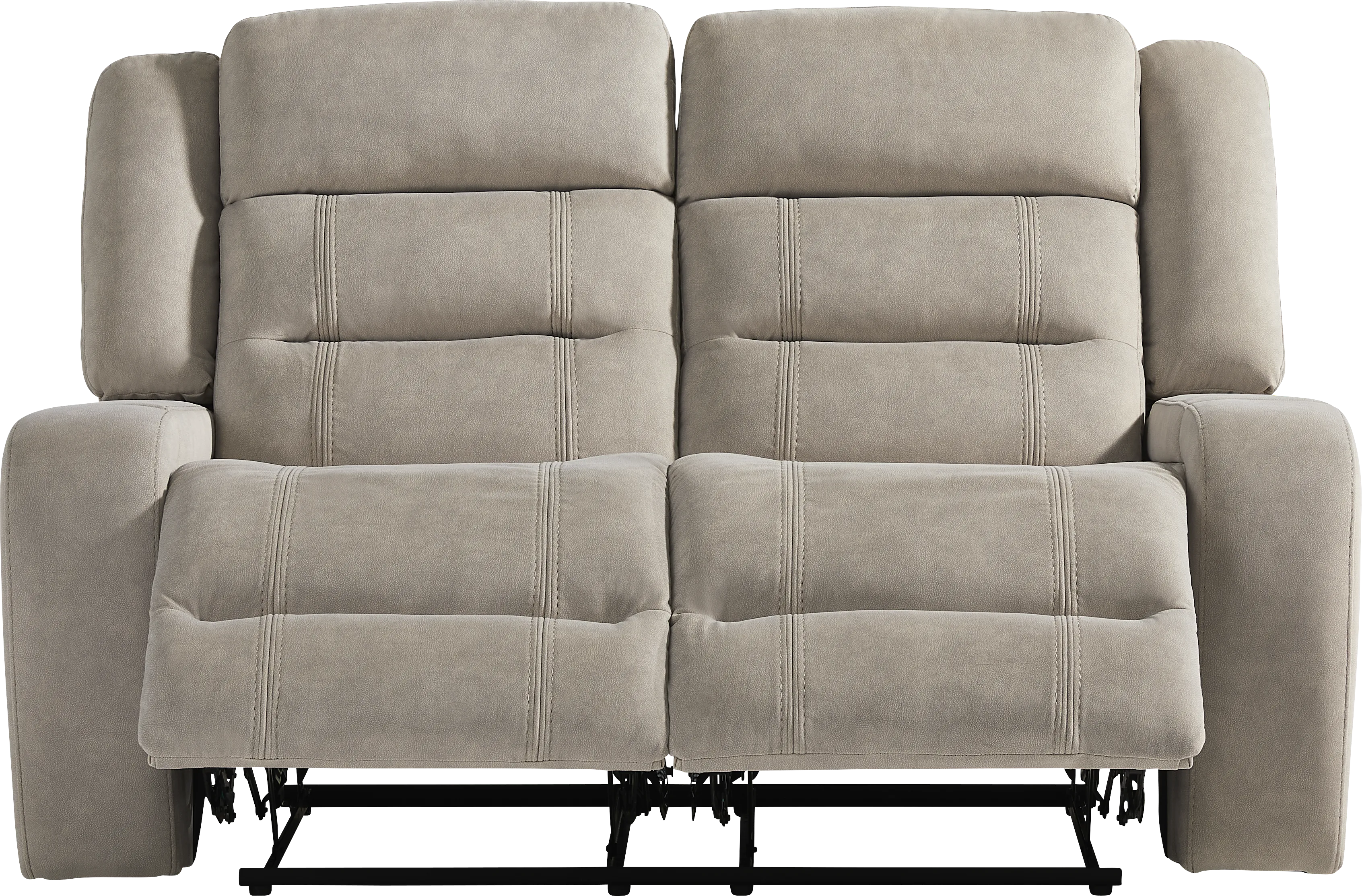 McKinley Beige 2 Pc Reclining Living Room - Thumbnail - Image 6
