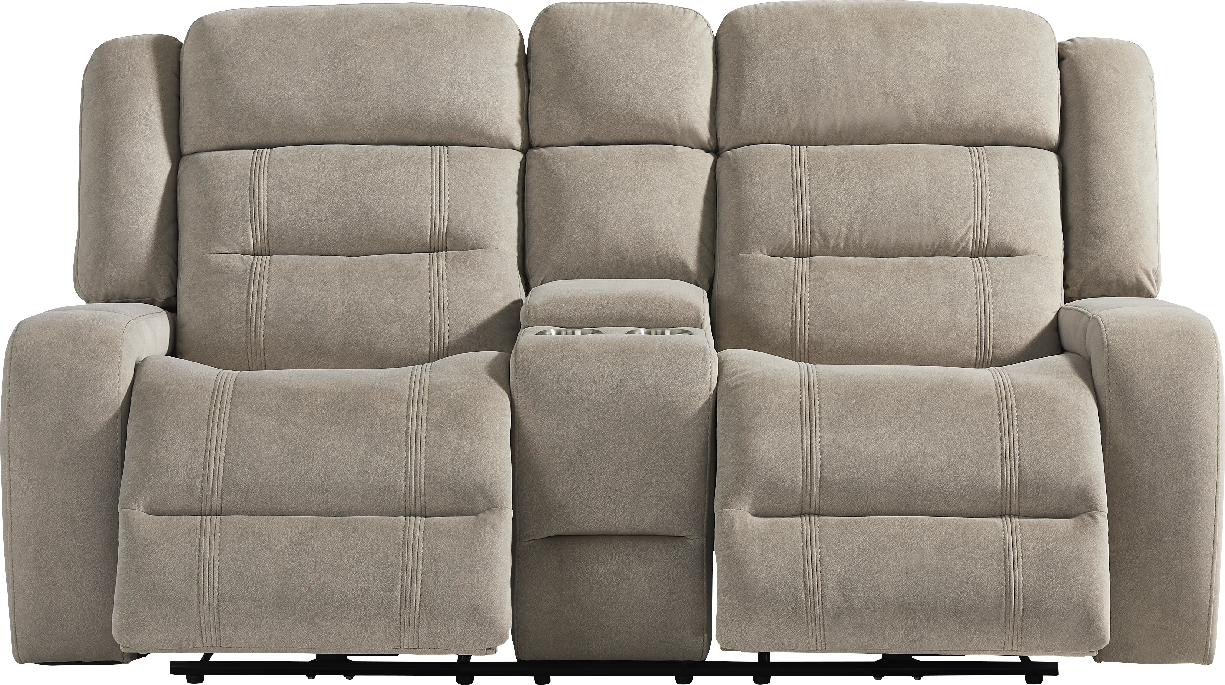 McKinley Beige 7 Pc Power Reclining Living Room - Thumbnail - Image 12