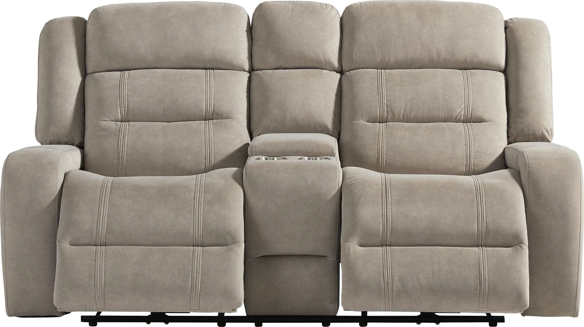 McKinley Beige 7 Pc Power Reclining Living Room - Image 12