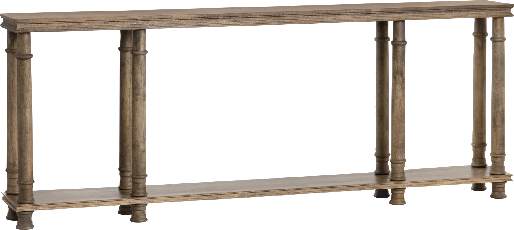 Kahuku Brown Console Table
