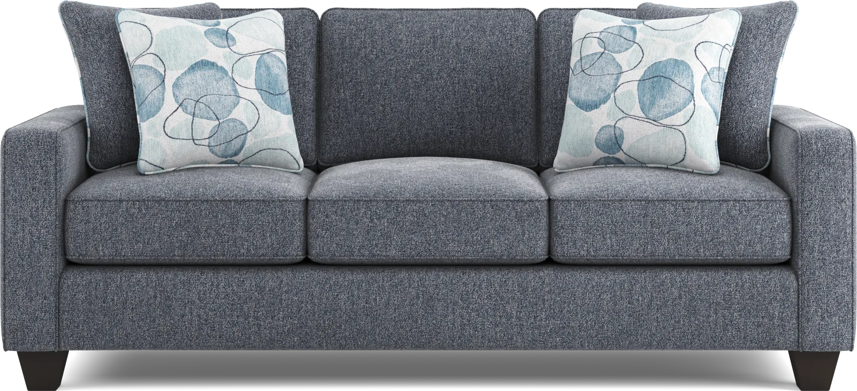 Alanis Bay Blue Sofa