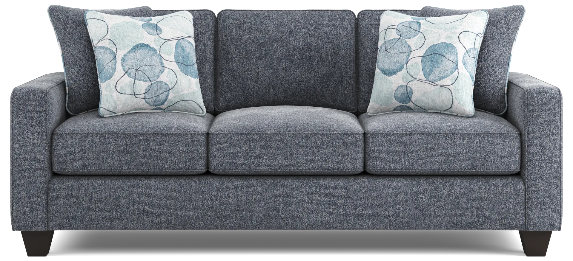 blue sofa