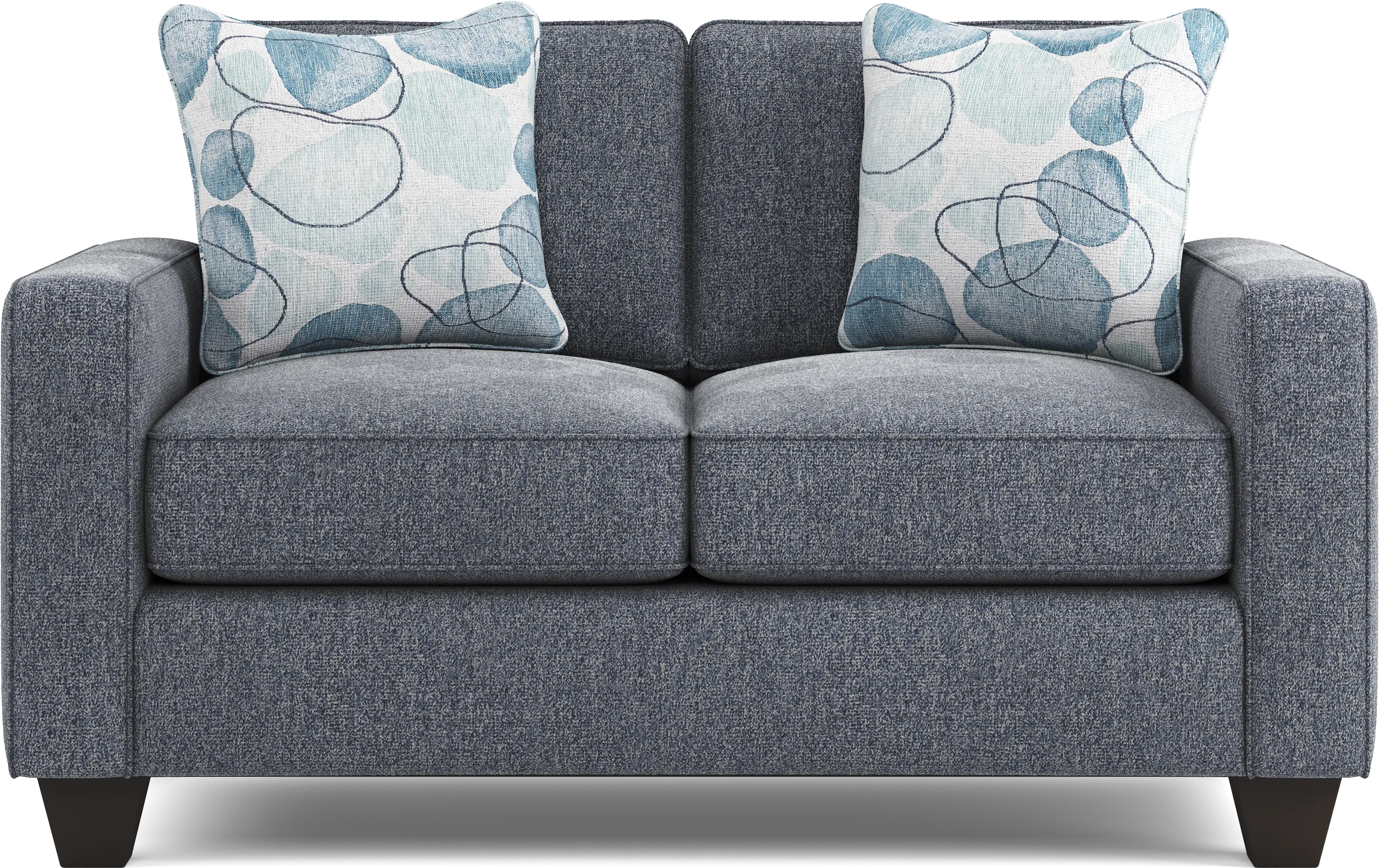 Alanis Bay Blue 8 Pc Living Room - Thumbnail - Image 8