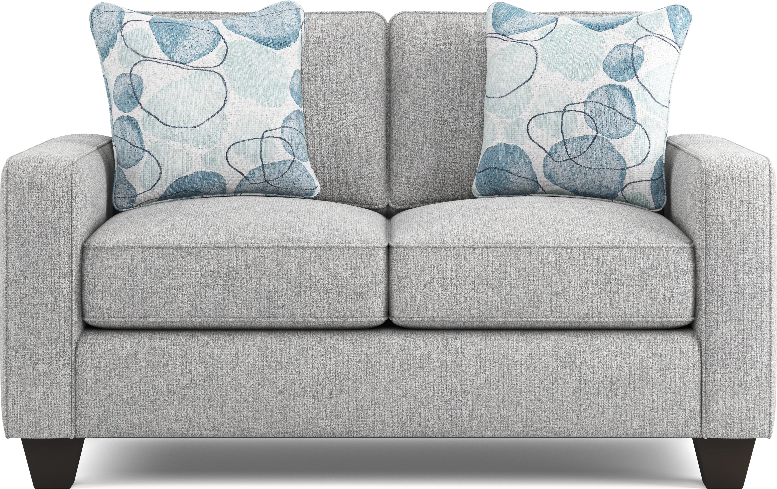 Alanis Bay Gray Loveseat - Thumbnail - Image 1