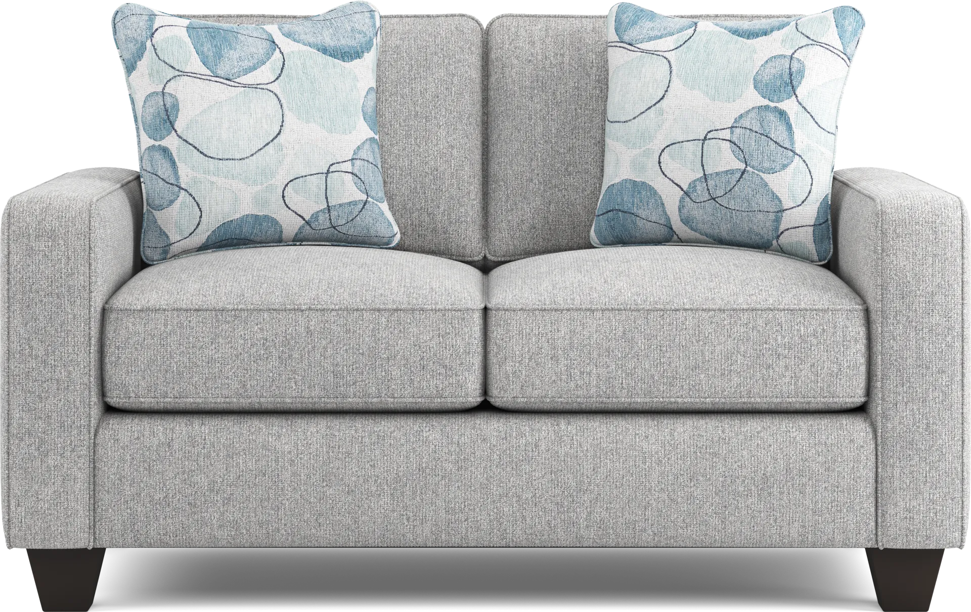 Alanis Bay Gray Loveseat - Image 1