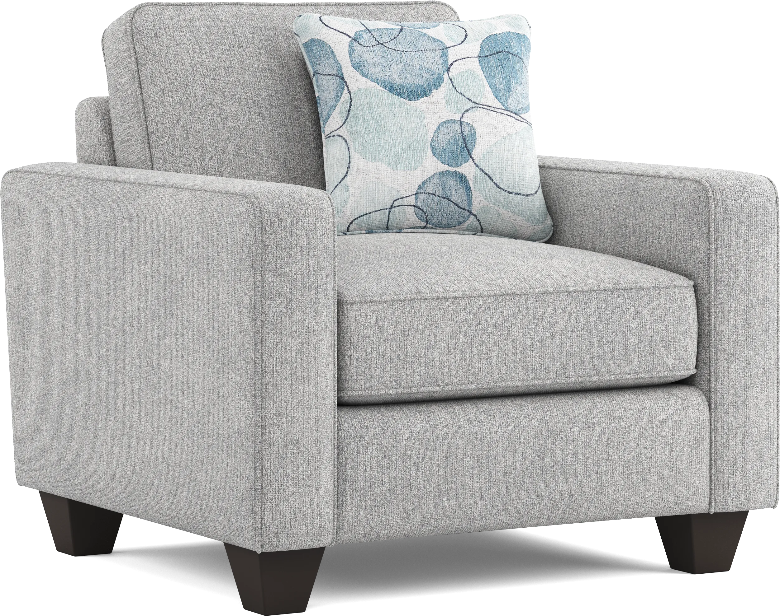 Alanis Bay Gray Chair - Thumbnail - Image 1