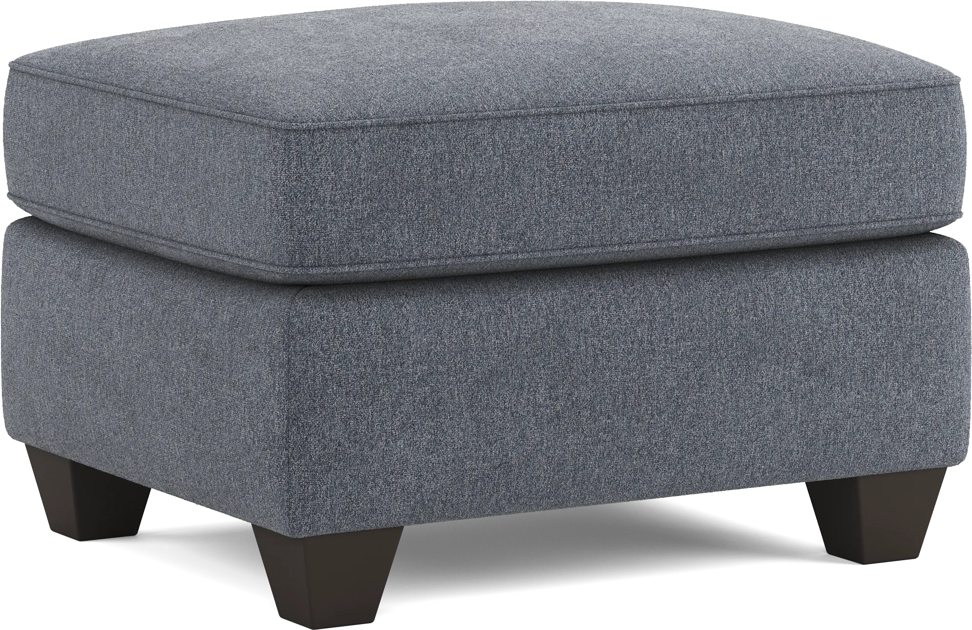 Alanis Bay Blue Ottoman - Thumbnail - Image 1