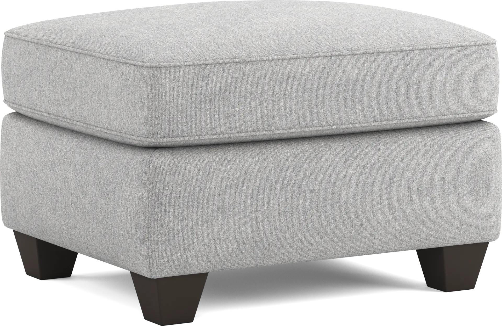 Alanis Bay Gray Ottoman