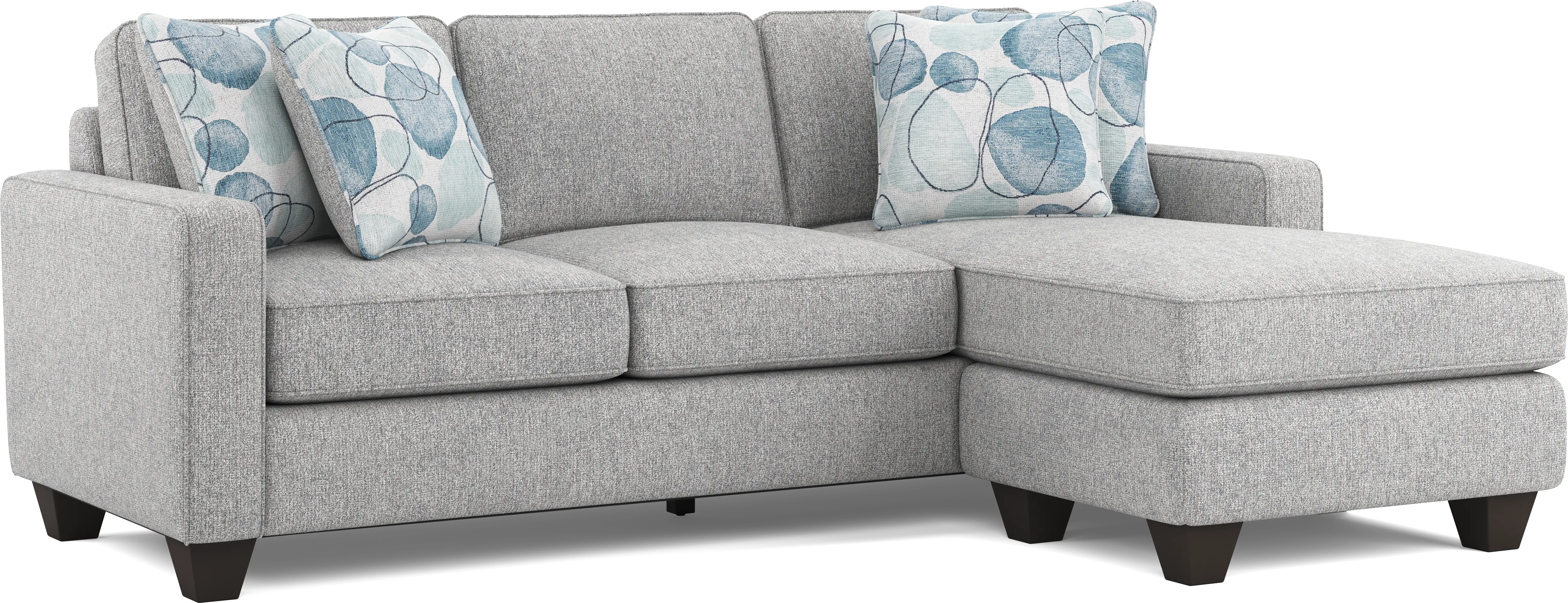 Alanis Bay Gray 5 Pc Living Room - Thumbnail - Image 2
