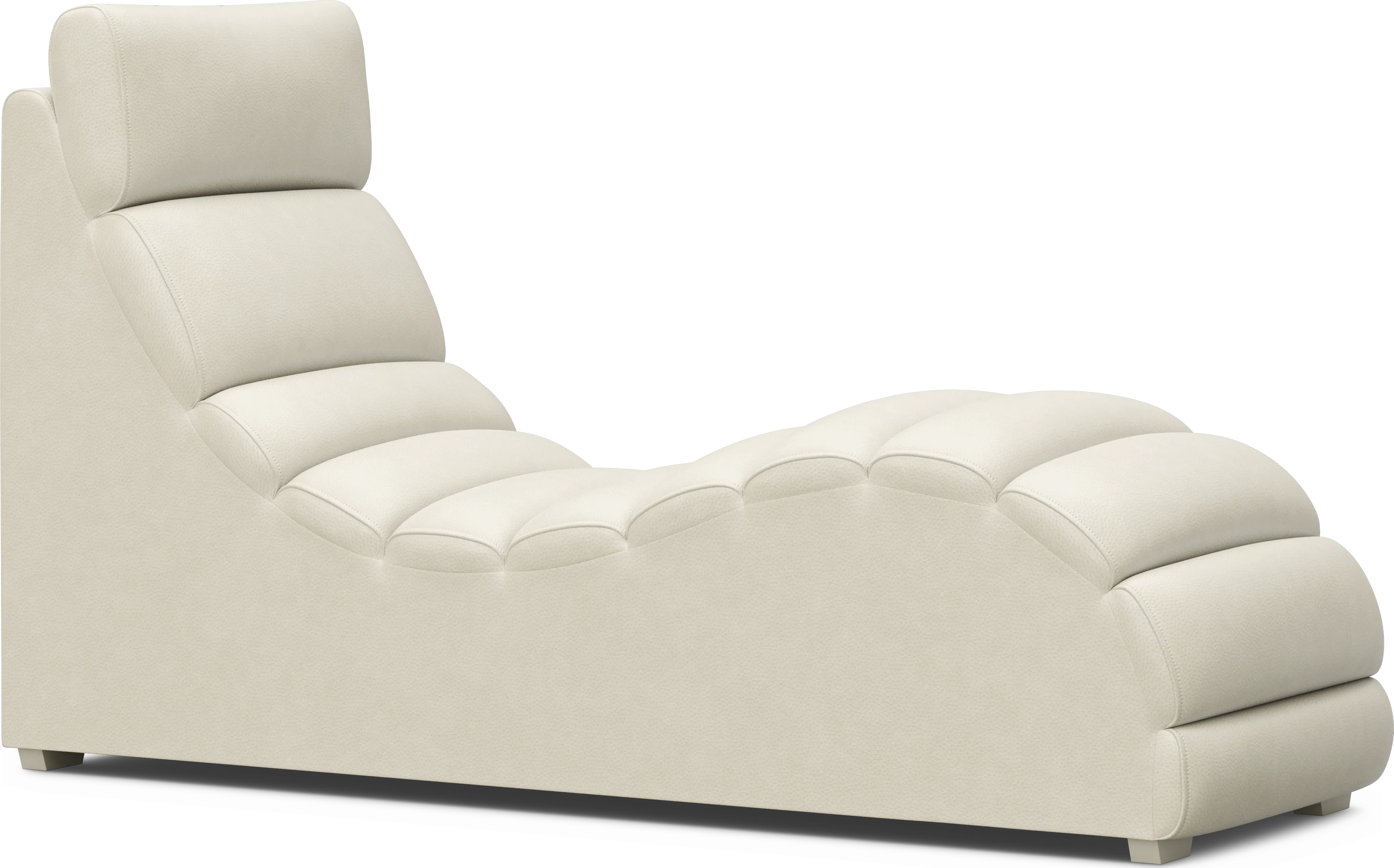 Kids Cloud9 Cream Lounger - Thumbnail - Image 1