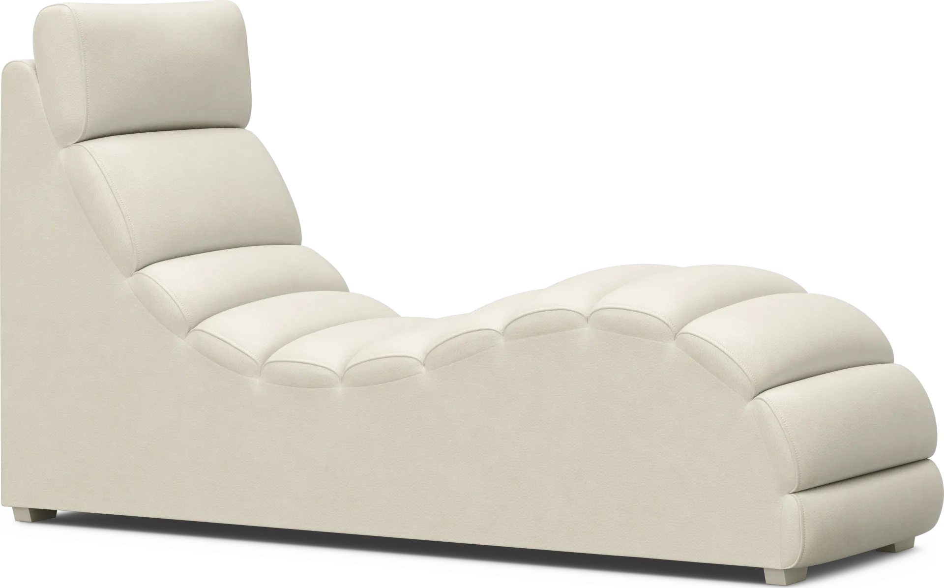 Kids Cloud9 Cream Lounger - Image 1