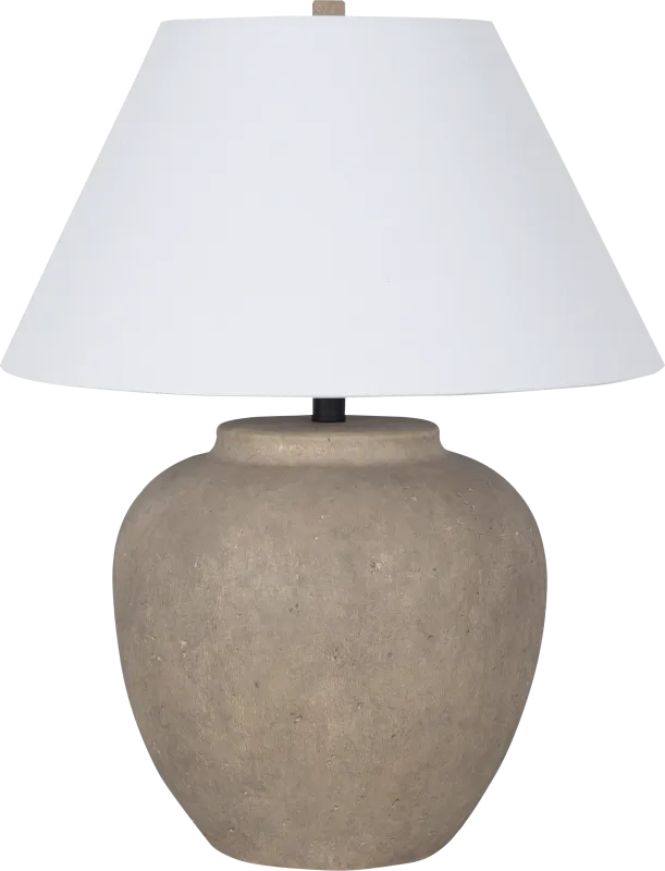 Alcoy Road Brown Table Lamp