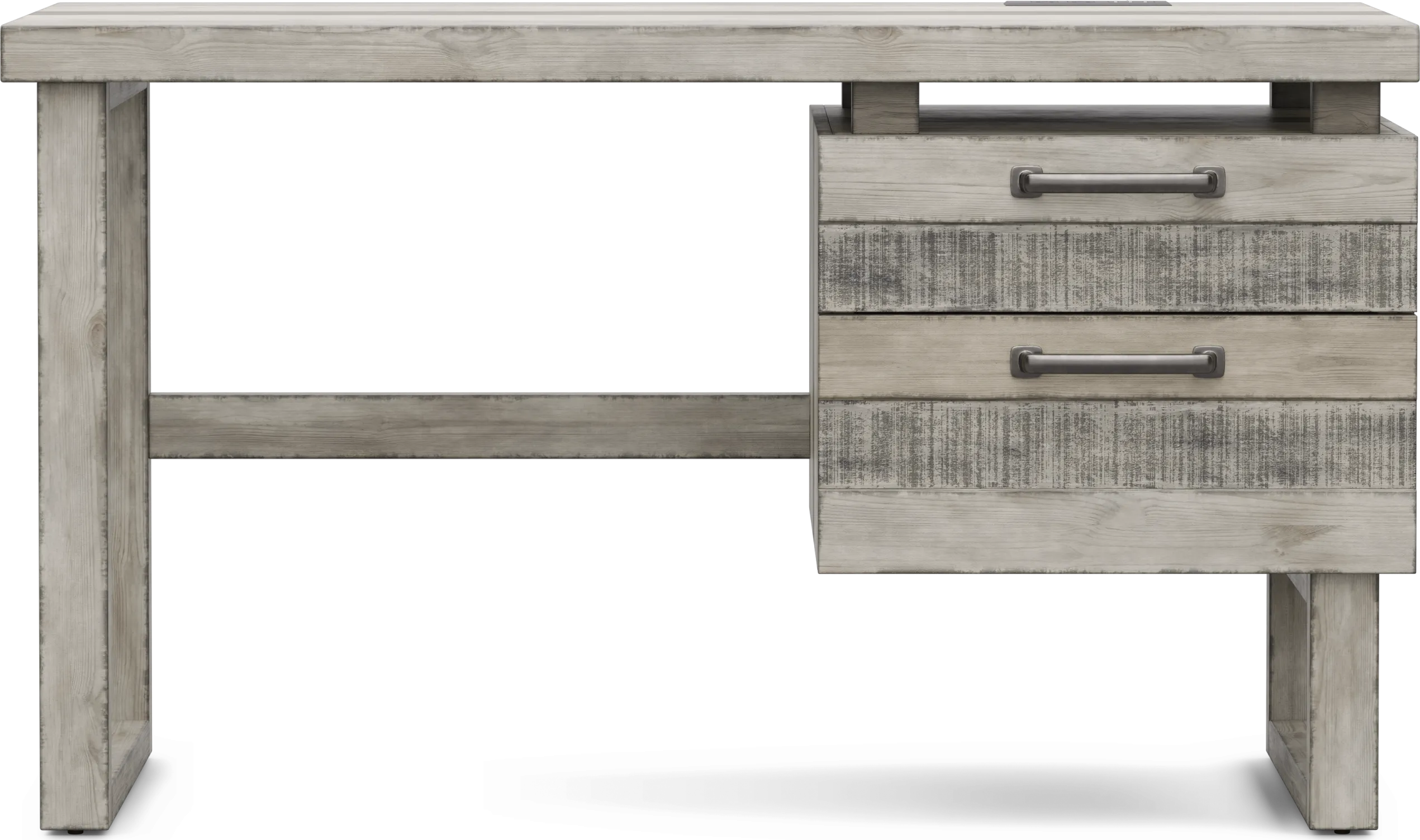 Kids Westover Hills Jr Gray Desk - Thumbnail - Image 1