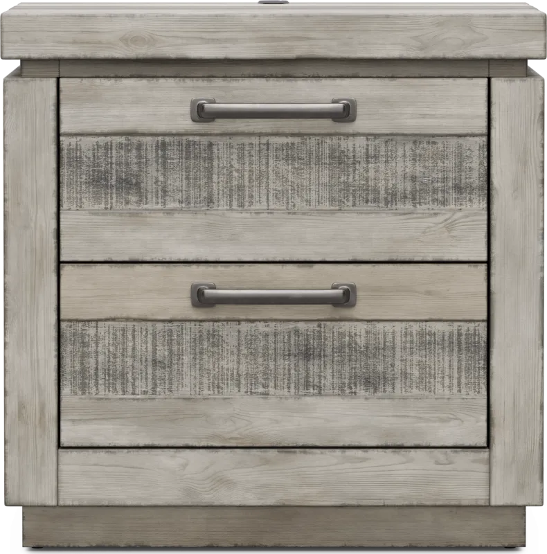 Kids Westover Hills Jr Gray Nightstand